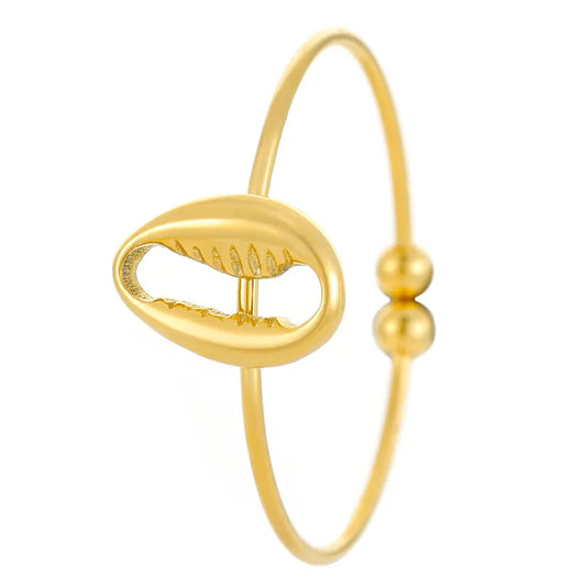 Golden Shore Cowrie Toe Ring
