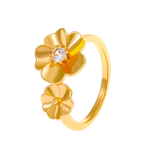 Bloom Radiance Flower Toe Ring