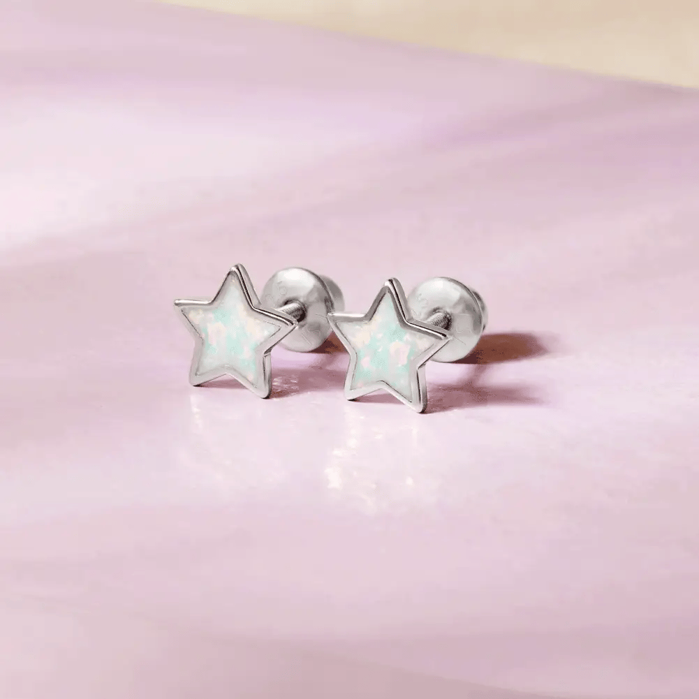 Sparkle Star Girl Earrings