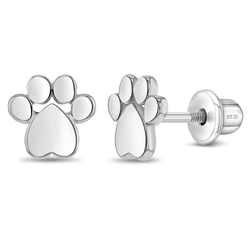 My Furry Friend Paw Kid Earrings