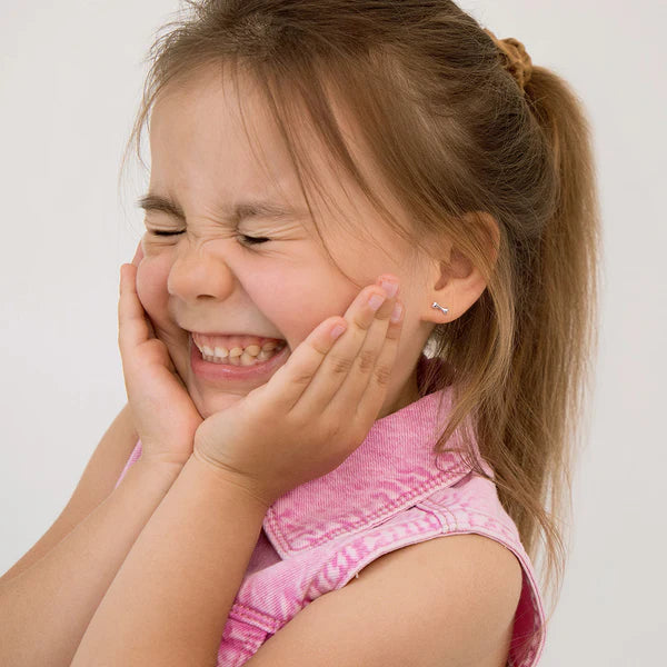 Tiny Dog and Bone Girl Earrings