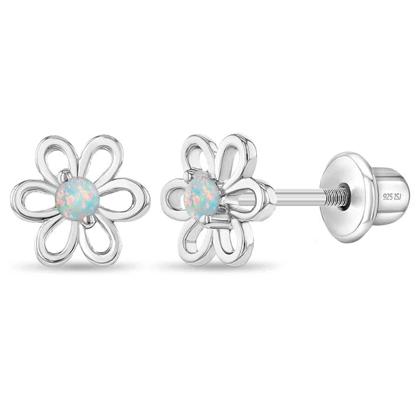 Spring Cubic Zirconia Flower Child Earrings